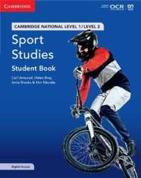 Cambridge National in Sport Studies Student Book with Digital Access (2 Years) : Level 1/Level 2 (Cambridge Nationals)