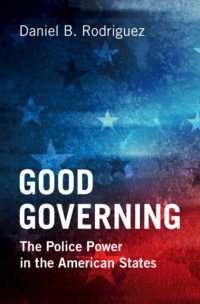 Good Governing : The Police Power in the American States