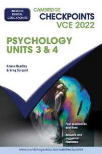 Cambridge Checkpoints VCE Psychology Units 3&4 2022 (Cambridge Checkpoints)