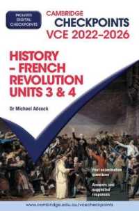 Cambridge Checkpoints VCE French Revolution Units 3&4 2022-2026 (Cambridge Checkpoints)