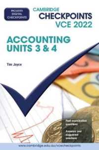 Cambridge Checkpoints VCE Accounting Units 3&4 2022 (Cambridge Checkpoints)