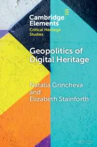 Geopolitics of Digital Heritage (Elements in Critical Heritage Studies)