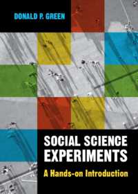 社会科学のための実験法入門<br>Social Science Experiments : A Hands-on Introduction