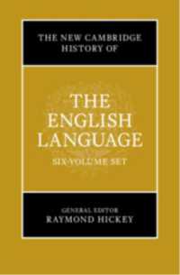 The New Cambridge History of the English Language (The New Cambridge History of the English Language)