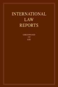 International Law Reports: Volume 198 (International Law Reports)