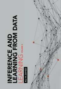 データからの推論と学習（テキスト・全３巻）第３巻：学習編<br>Inference and Learning from Data: Volume 3 : Learning