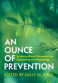 An Ounce of Prevention : Evidence-Based Prevention for Counseling and Psychology