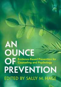 An Ounce of Prevention : Evidence-Based Prevention for Counseling and Psychology