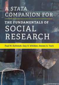 A Stata Companion for the Fundamentals of Social Research