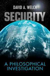 セキュリティ：哲学的探究<br>Security : A Philosophical Investigation