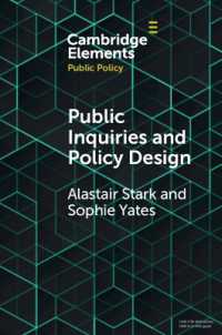 Public Inquiries and Policy Design (Elements in Public Policy)