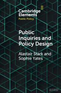 Public Inquiries and Policy Design (Elements in Public Policy)