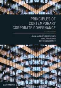 現代コーポレート・ガバナンスの原理（第５版）<br>Principles of Contemporary Corporate Governance （5TH）