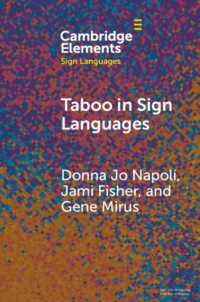 Taboo in Sign Languages (Elements in Sign Languages)