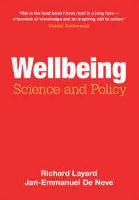 ウェルビーイング：科学と政策<br>Wellbeing : Science and Policy