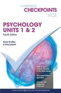Cambridge Checkpoints VCE Psychology Units 1&2 (Cambridge Checkpoints) （4TH）