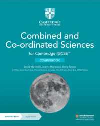 Cambridge IGCSE™ Combined and Co-ordinated Sciences Coursebook with Digital Access (2 Years) (Cambridge International Igcse) （2ND）