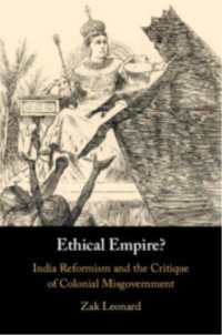 Ethical Empire? : India Reformism and the Critique of Colonial Misgovernment