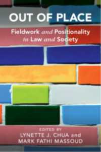 Out of Place : Fieldwork and Positionality in Law and Society (Cambridge Studies in Law and Society)