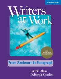 Writers at Work from Sentence to Paragraph , Student's Book with Digital Pack (Writers at Work)