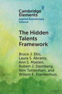 The Hidden Talents Framework : Implications for Science, Policy, and Practice (Elements in Applied Evolutionary Science)