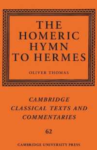The Homeric Hymn to Hermes (Cambridge Classical Texts and Commentaries)