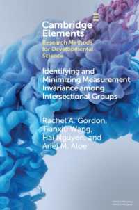 Identifying and Minimizing Measurement Invariance among Intersectional Groups : The Alignment Method Applied to Multi-category Items (Elements in Research Methods for Developmental Science)