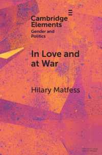 In Love and at War : Marriage in Non-state Armed Groups (Elements in Gender and Politics)