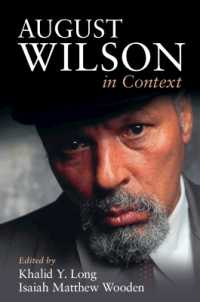 August Wilson in Context (Literature in Context)