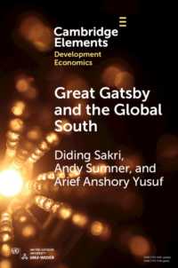Great Gatsby and the Global South : Intergenerational Mobility, Income Inequality, and Development (Elements in Development Economics)
