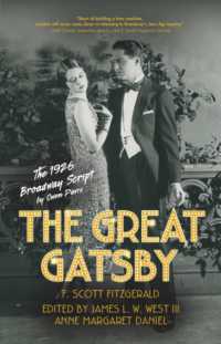 The Great Gatsby: the 1926 Broadway Script