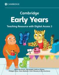 Cambridge Early Years Teaching Resource with Digital Access 3 : Early Years International (Cambridge Early Years)