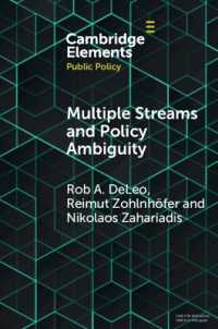 Multiple Streams and Policy Ambiguity (Elements in Public Policy)