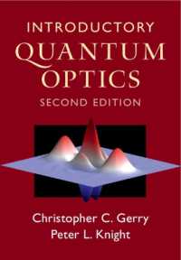入門量子光学（テキスト・第２版）<br>Introductory Quantum Optics （2ND）