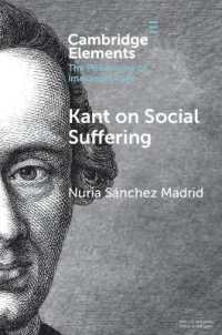 Kant on Social Suffering (Elements in the Philosophy of Immanuel Kant)