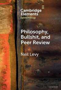 Philosophy, Bullshit, and Peer Review (Elements in Epistemology)