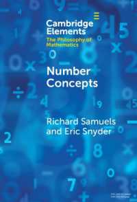 Number Concepts : An Interdisciplinary Inquiry (Elements in the Philosophy of Mathematics)