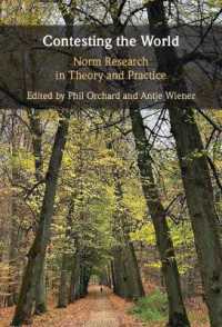 Contesting the World : Norm Research in Theory and Practice