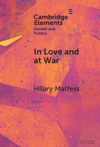 In Love and at War : Marriage in Non-state Armed Groups (Elements in Gender and Politics)