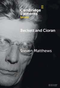 Beckett and Cioran (Elements in Beckett Studies)