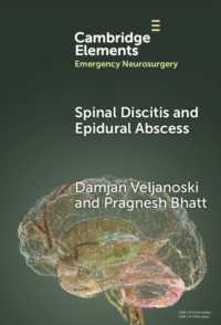 Spinal Discitis and Epidural Abscess (Elements in Emergency Neurosurgery)