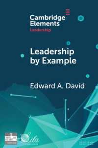 Leadership by Example (Elements in Leadership)