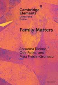 Family Matters : How Romantic Partners Shape Politicians' Careers (Elements in Gender and Politics)