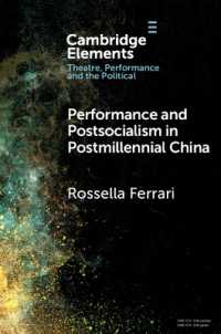 Performance and Postsocialism in Postmillennial China (Elements in Theatre, Performance and the Political)