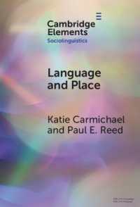 Language and Place (Elements in Sociolinguistics)