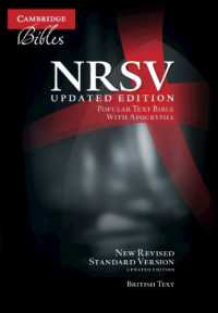 NRSVue Popular Text Bible with Apocrypha, Black Calf Split Leather, NR534:TA : Updated Edition, British Text