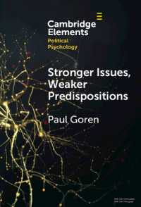 Stronger Issues, Weaker Predispositions : Abortion, Gay Rights, and Authoritarianism (Elements in Political Psychology)