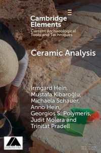 Ceramic Analysis : Laboratory Methods (Elements in Current Archaeological Tools and Techniques)