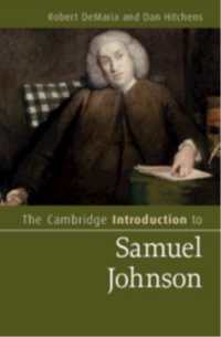 ケンブリッジ版　サミュエル・ジョンソン入門<br>The Cambridge Introduction to Samuel Johnson (Cambridge Introductions to Literature)