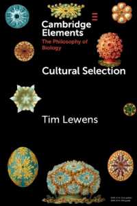 Cultural Selection (Elements in the Philosophy of Biology)